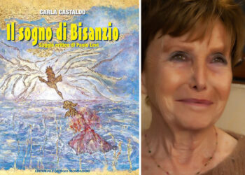 «Il sogno di Bisanzio»: la pittura di Carla Castaldo raccontata da Paolo Levi alla Feltrinelli di Napoli