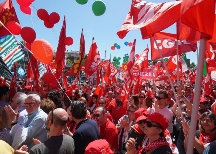 Primo maggio, sindacati in piazza. Landini a Meloni, ‘Basta propaganda’